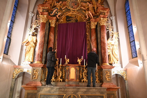 Fastentuch in Gnadendorf